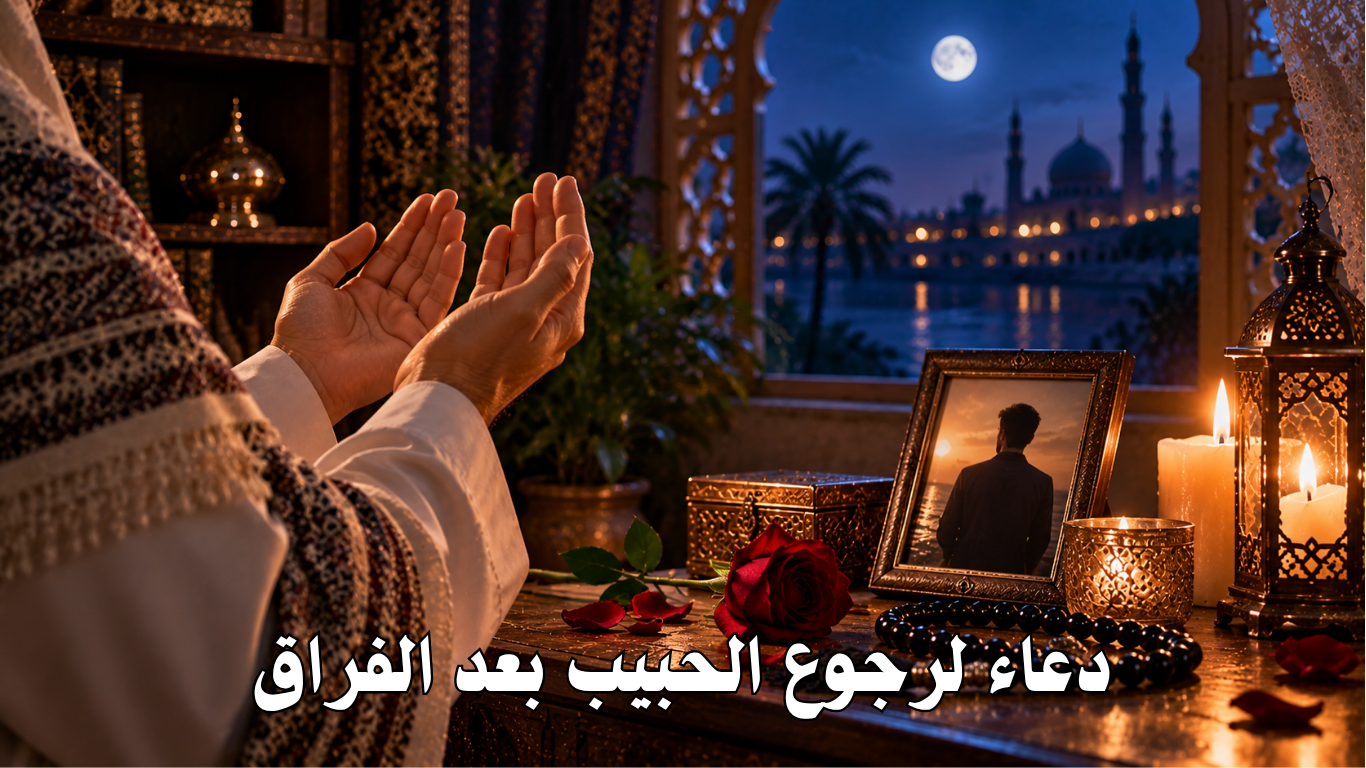 دعاء لرجوع الحبيب بعد الفراق