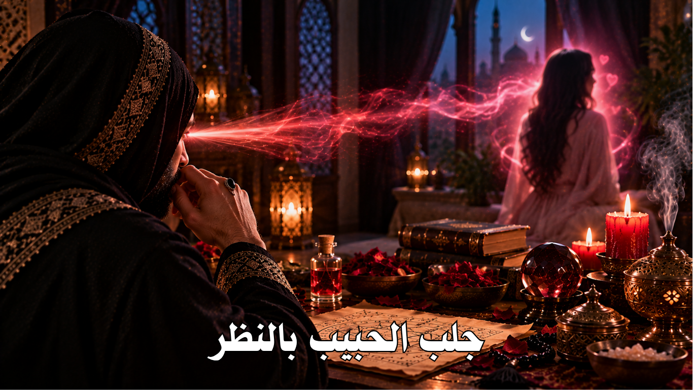 جلب الحبيب بالنظر