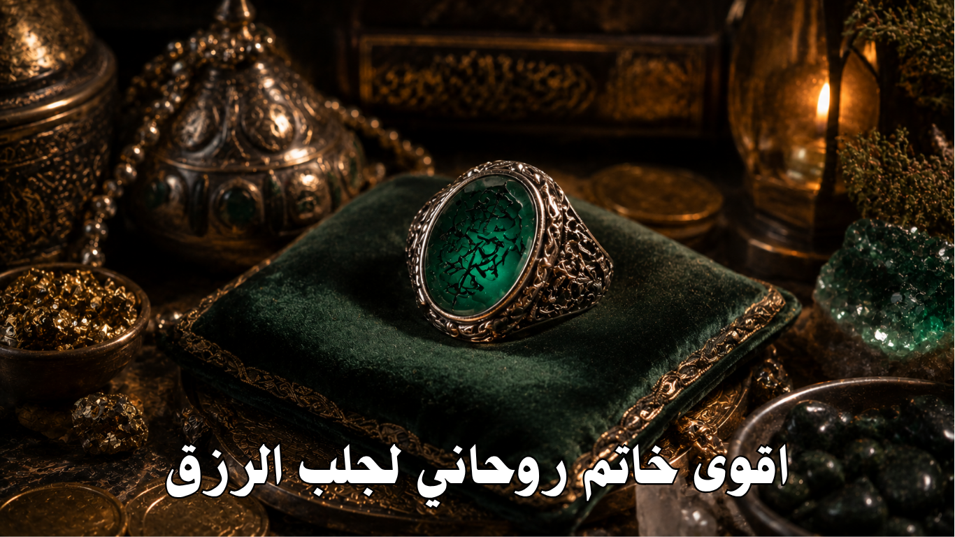 اقوى خاتم روحاني لجلب الرزق