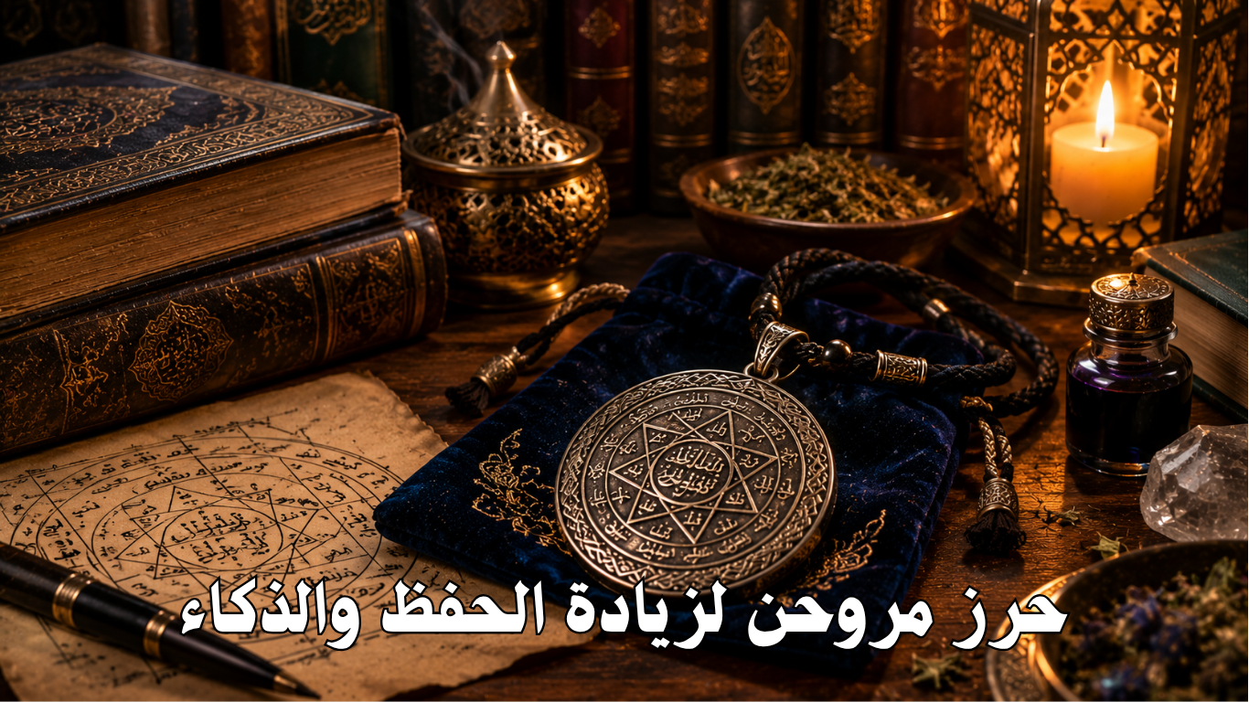حرز مروحن لزيادة الحفظ والذكاء