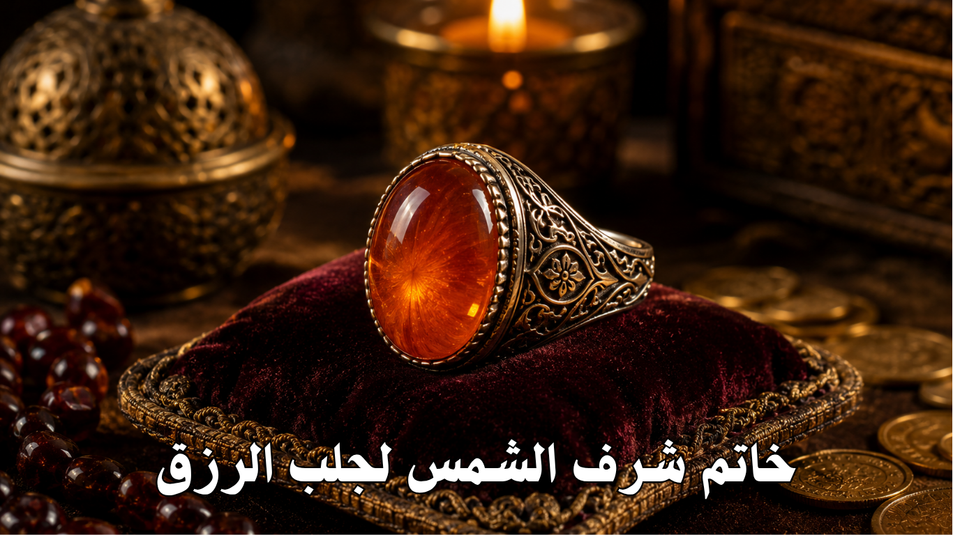 خاتم شرف الشمس لجلب الرزق