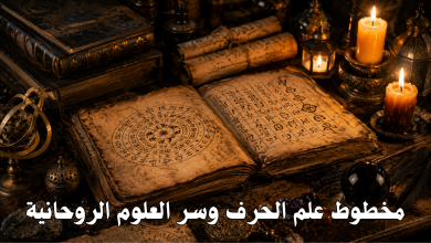 مخطوط علم الحرف وسر العلوم الروحانية