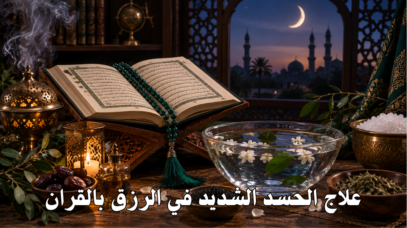 علاج الحسد الشديد في الرزق بالقران