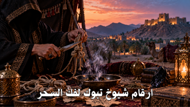 ارقام شيوخ تبوك لفك السحر