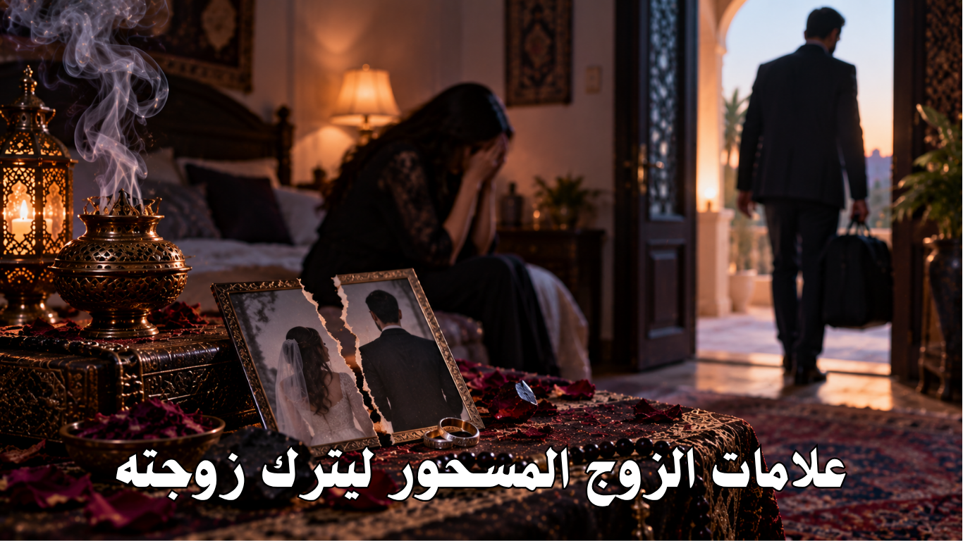 علامات الزوج المسحور ليترك زوجته