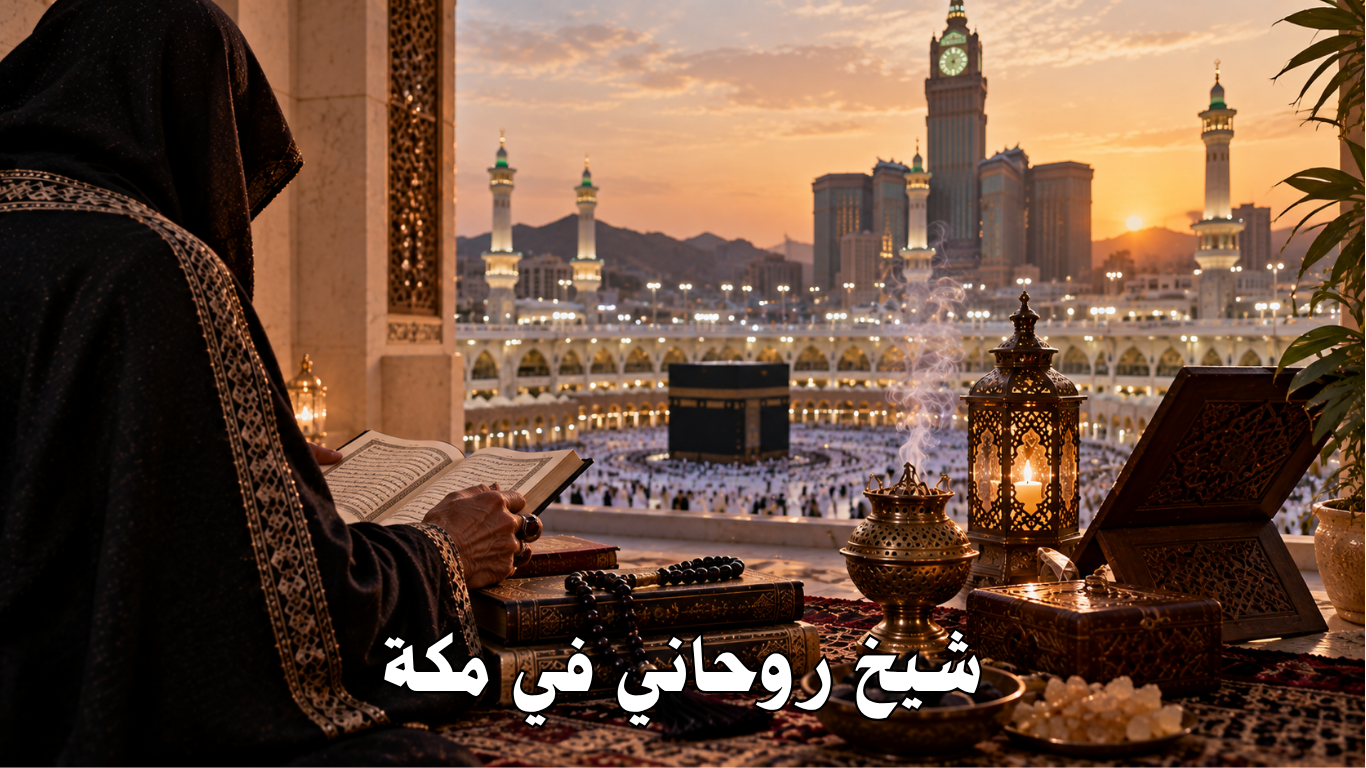 شيخ روحاني في مكة