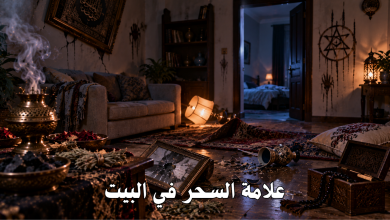 علامة السحر في البيت