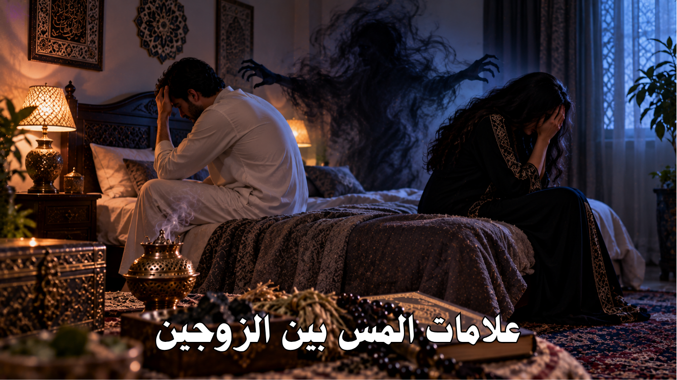 علامات المس بين الزوجين