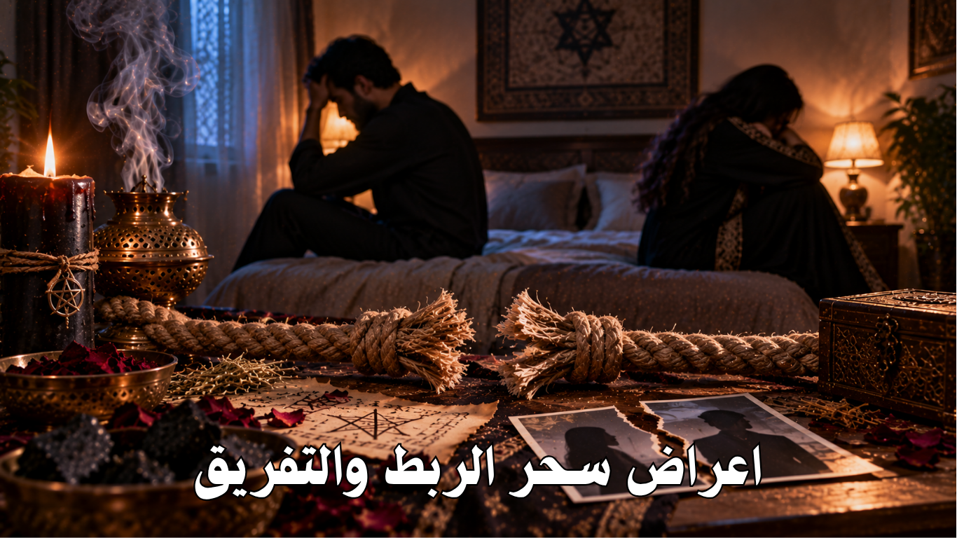 اعراض سحر الربط والتفريق