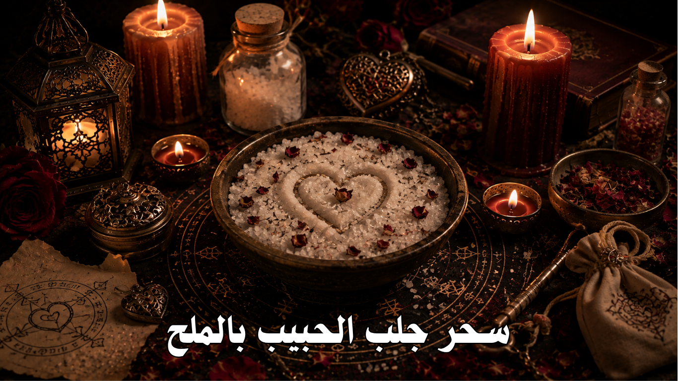 سحر جلب الحبيب بالملح
