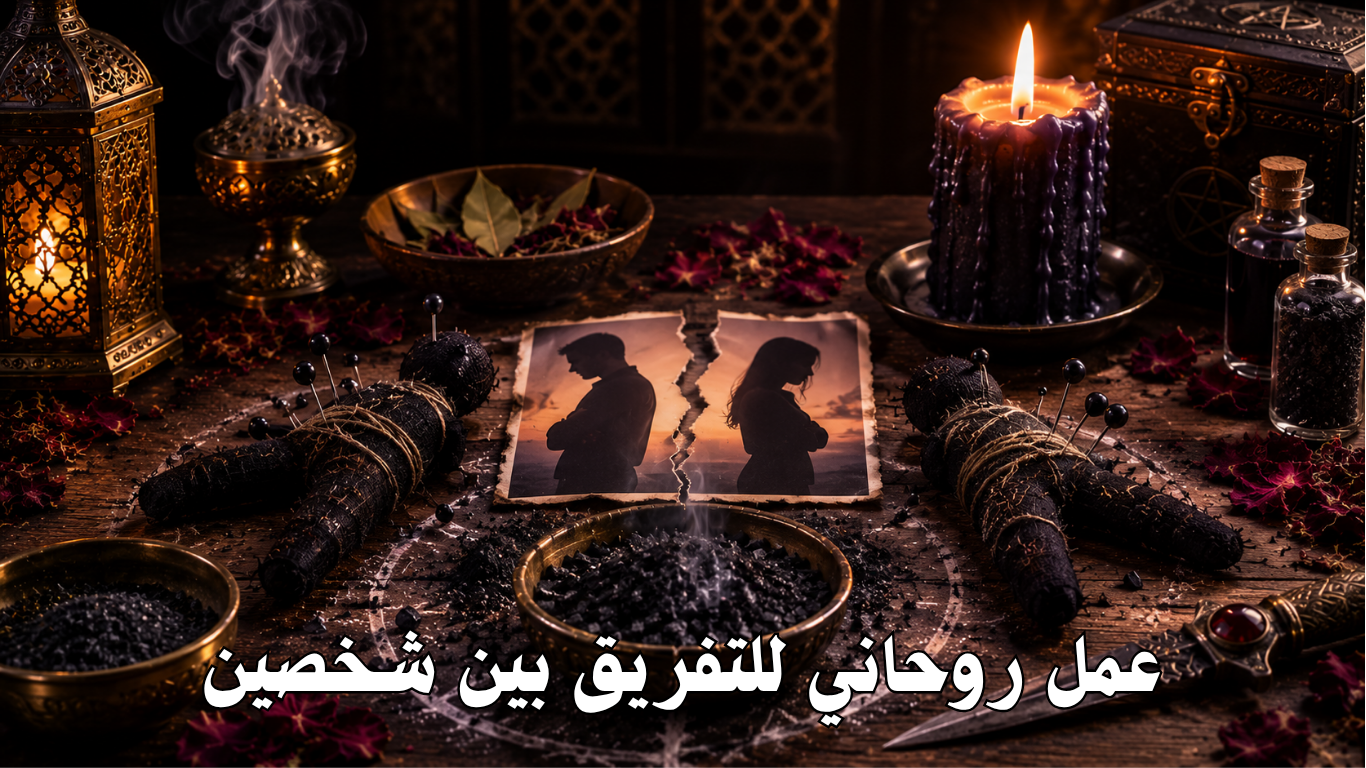عمل روحاني للتفريق بين شخصين