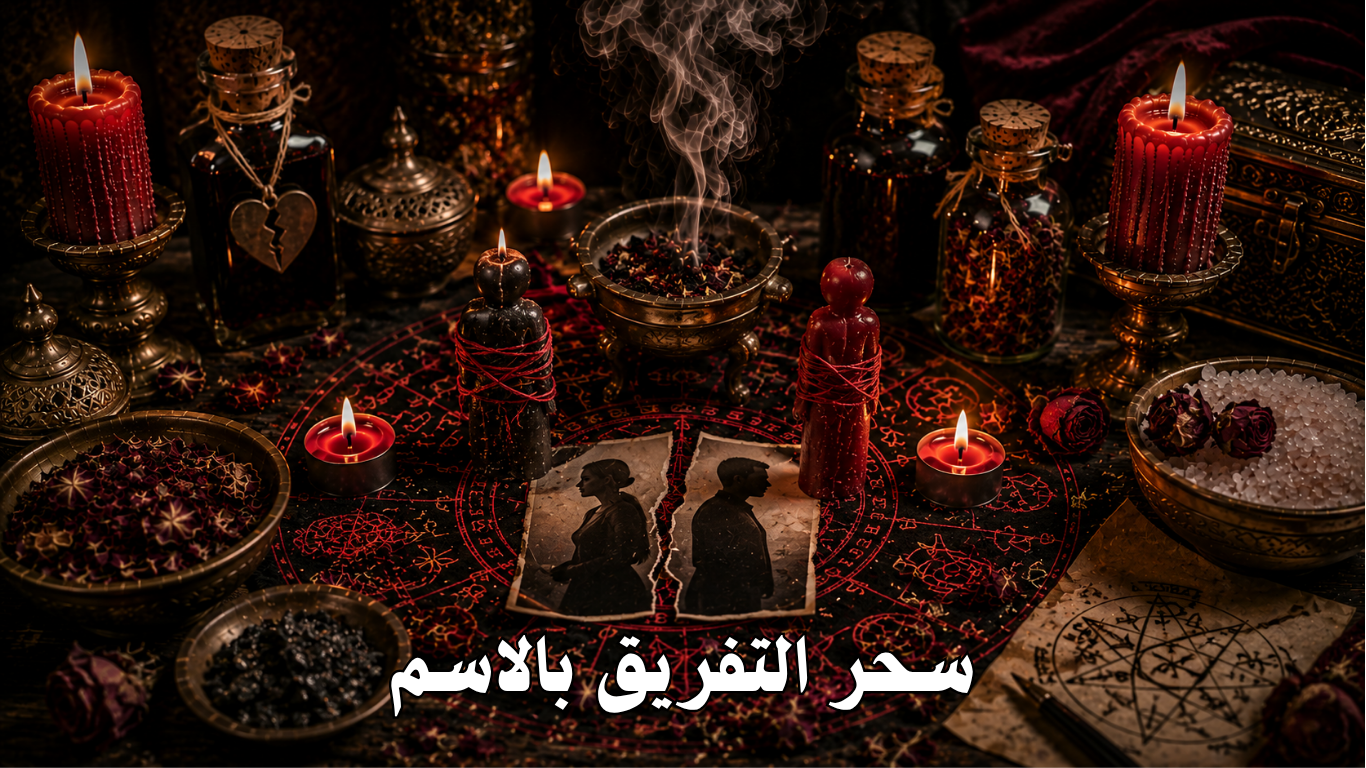 سحر التفريق بالاسم