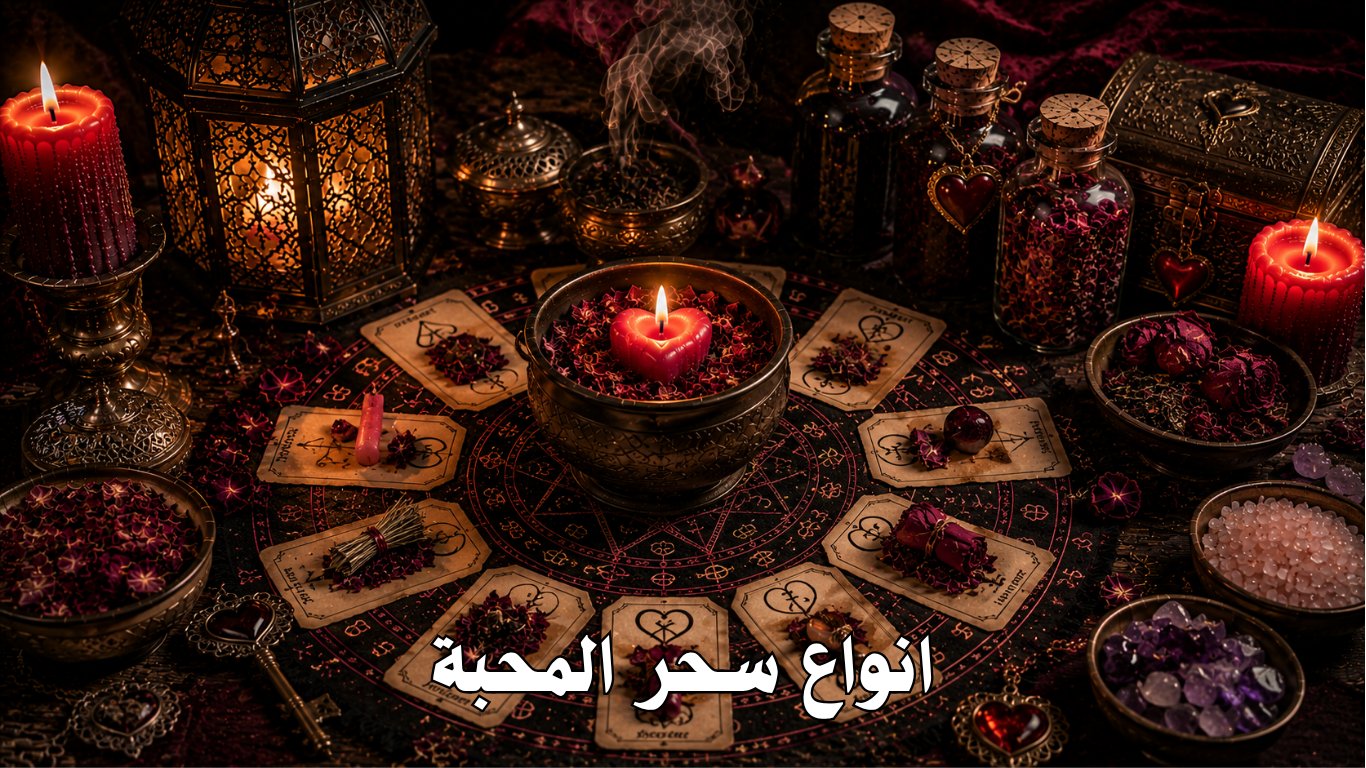 انواع سحر المحبة
