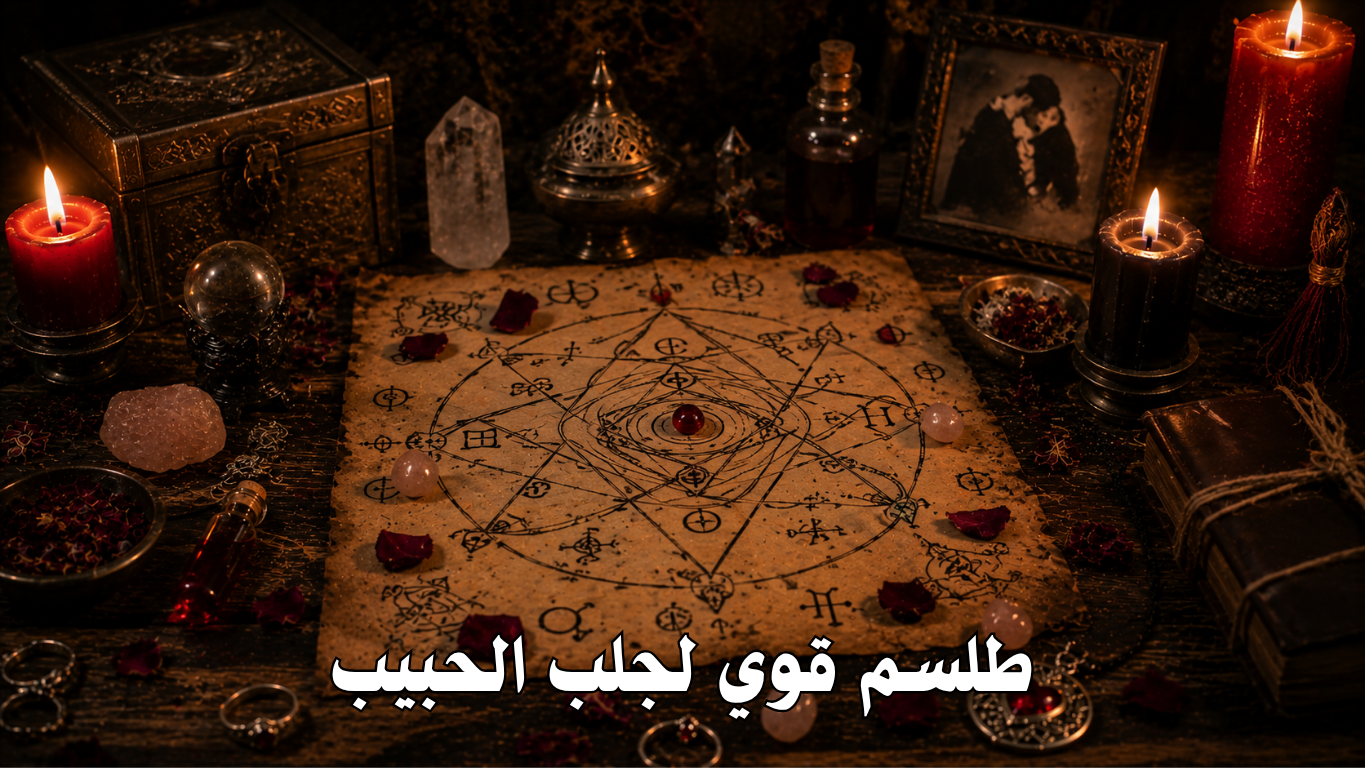طلسم قوي لجلب الحبيب