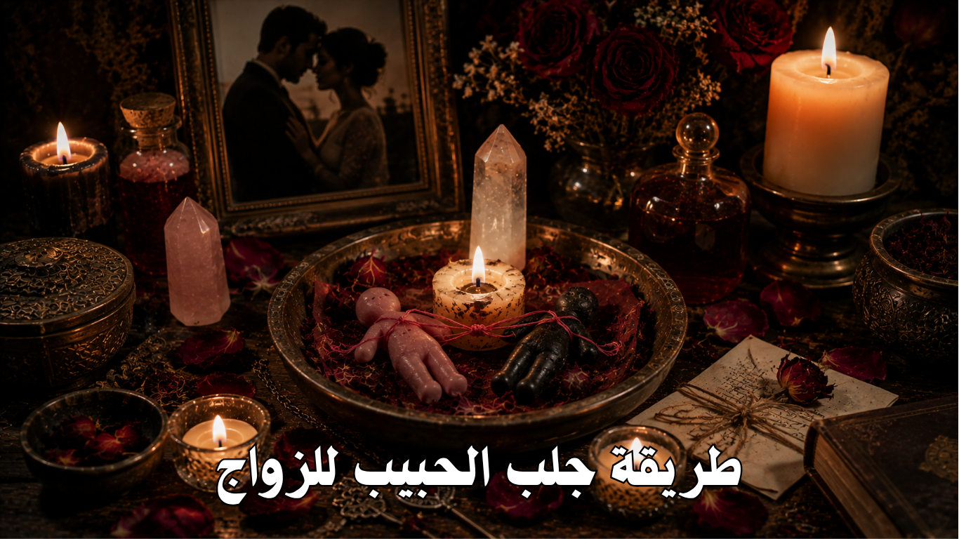 طريقة جلب الحبيب للزواج